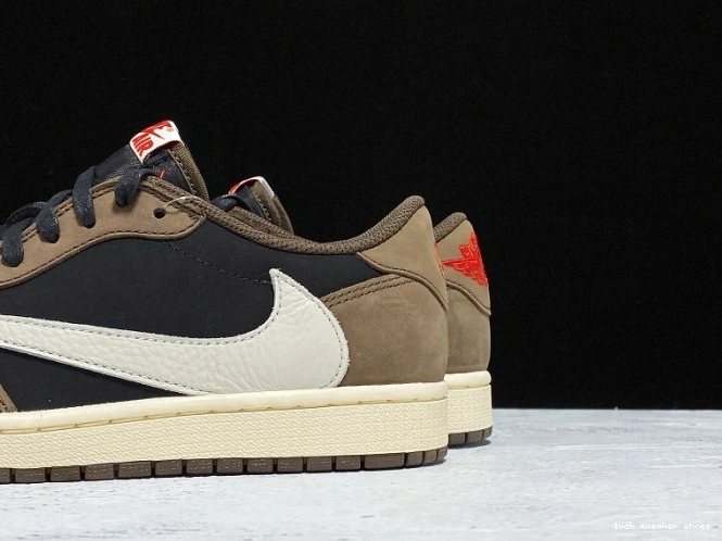 Rep LUCY Dark Travis Mocha Scott SP 1 Jordan x CQ4277-001 OG Air Low 0710